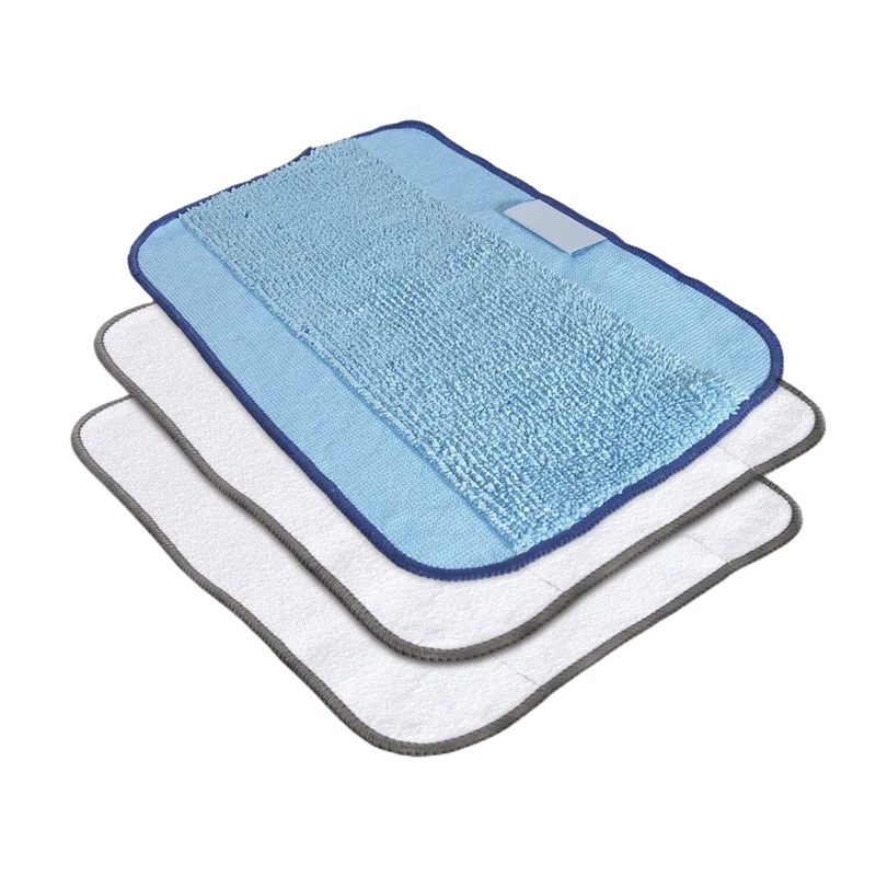 Trepack städtrasor i mikrofiber, blandade