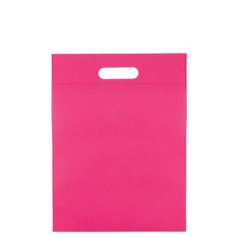 Non-woven-påsar med handtag Rosa 30 x 40 cm (400 st.) [FP-DNW031]