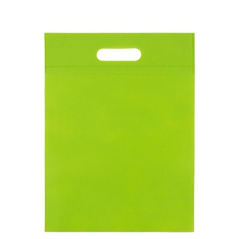 Non-woven-påsar med handtag Grön 30 x 40 cm (400 st.) [FP-DNW025]