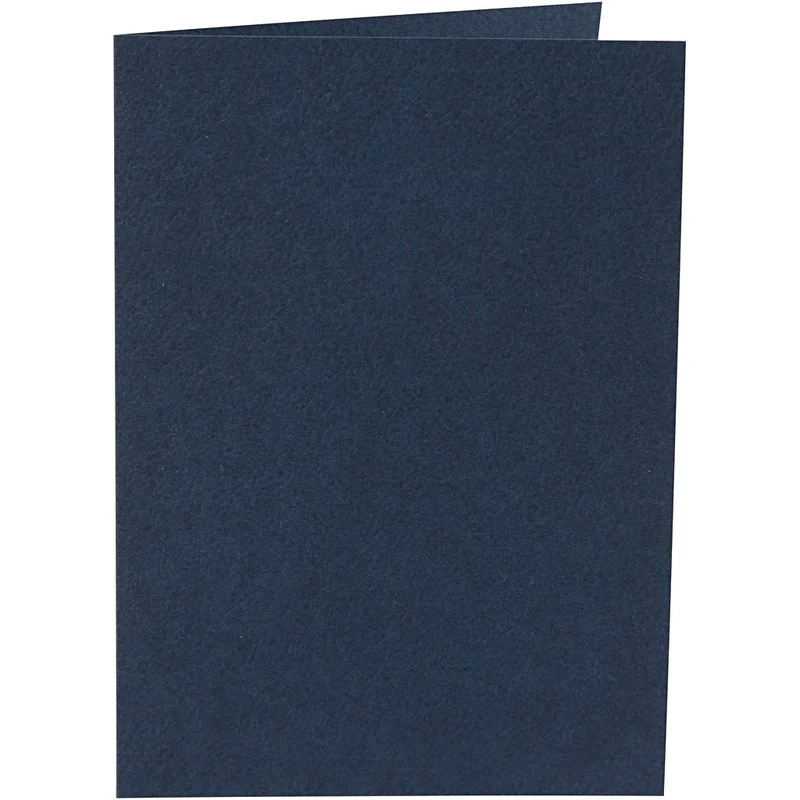 Kort, kortstl. 10,5x15 cm, 220 g, blå, 10 st./ 1 förp. [HOB-216014]