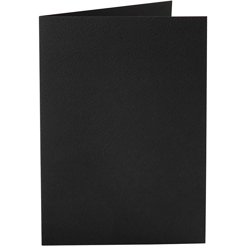 Kort, kortstl. 10,5x15 cm, 220 g, svart, 10 st./ 1 förp. [HOB-216012]