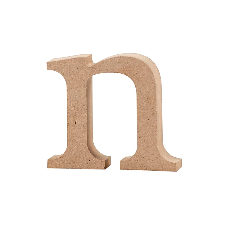 Bokstav, n, H: 8 cm, tjocklek 2 cm, 1 st. [HOB-56253]