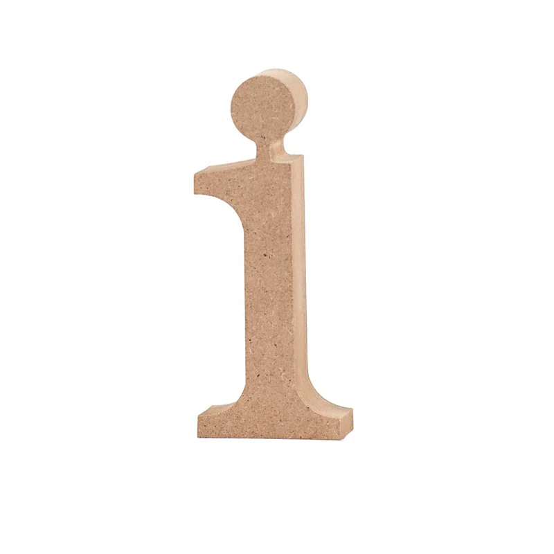 Bokstav, i, H: 10,5 cm, tjocklek 2 cm, 1 st. [HOB-56248]