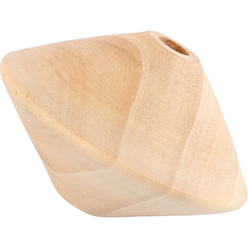 Diskusformade träpärlor, H: 42 mm, Dia. 63 mm, Hålstl. 8 mm, 3 st./ 1 förp. [HOB-56127]