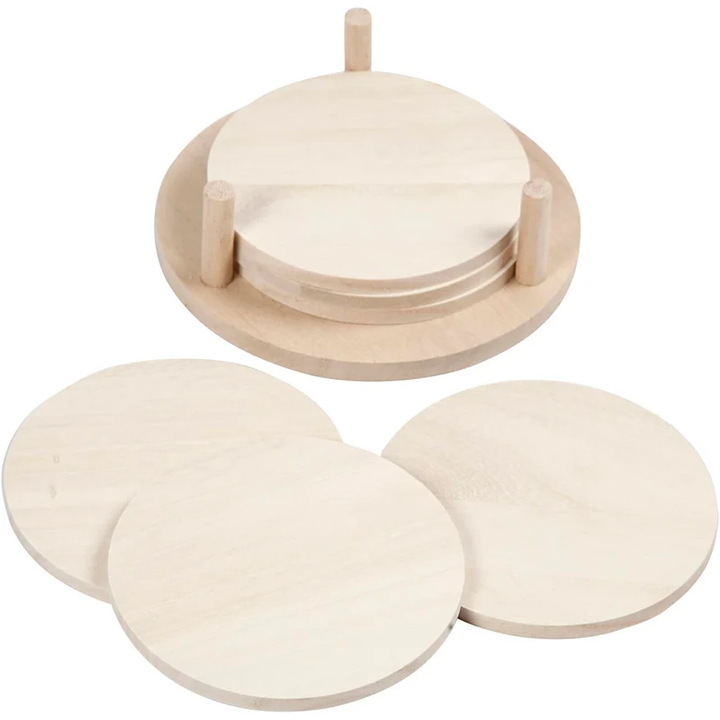 Brickor, Dia. 9,5 cm, tjocklek 5 mm, 6 st./ 1 förp. [HOB-55921]