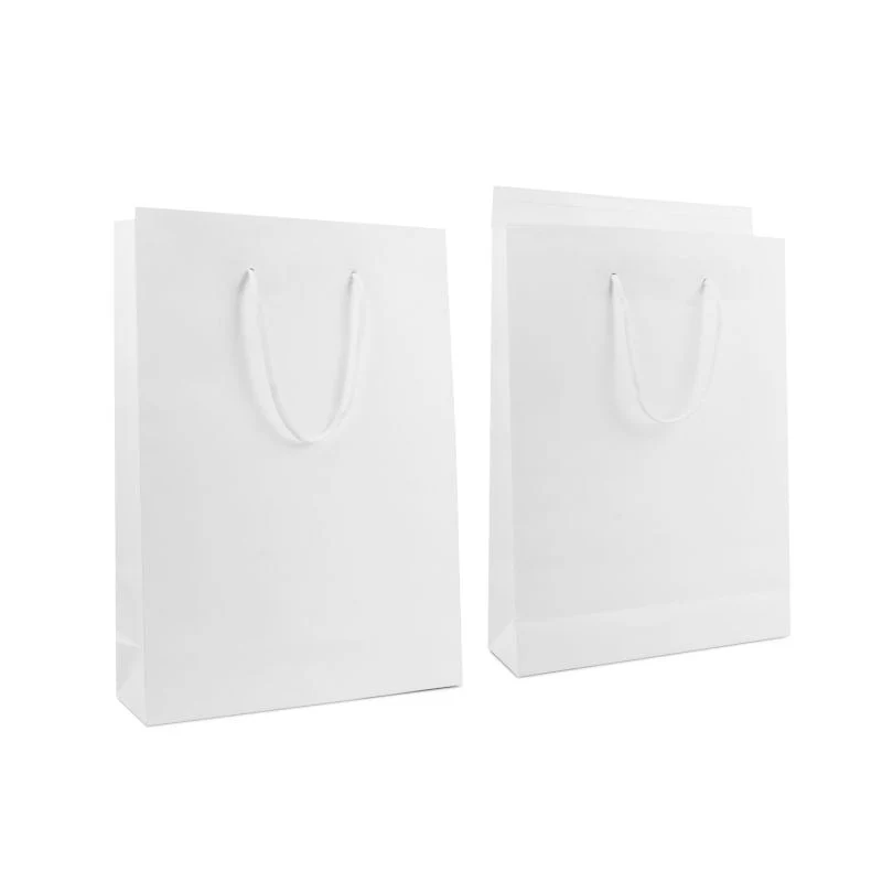Papperskassar med Klaff 30 + 10 x 42 cm Vit (100 st.) [FP-DPK152]