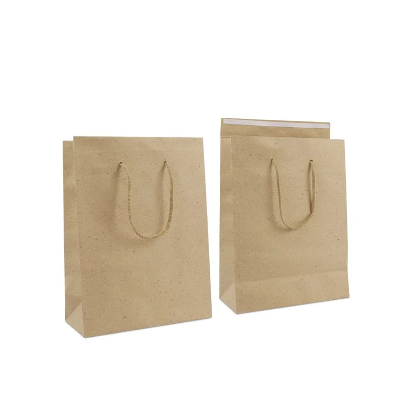 Papperskassar med Klaff 26 + 12 x 35 cm Brungrå (100 st.) [FP-DPK149]