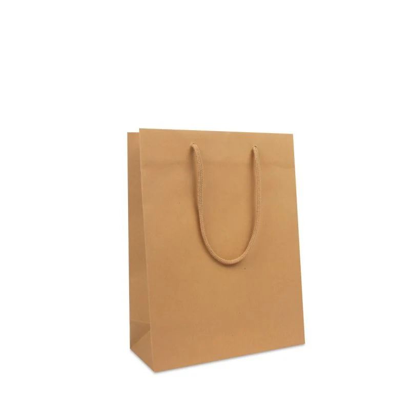 Papperskassar Kraft 25 + 11 x 33 cm Brun (100 st.) [FP-DPK117]