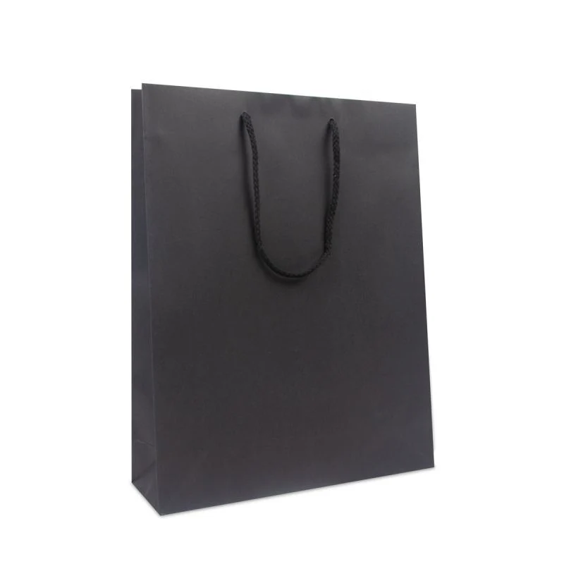 Papperskassar Kraft 31 + 10 x 40 cm Svart (100 st.) [FP-DPK114]