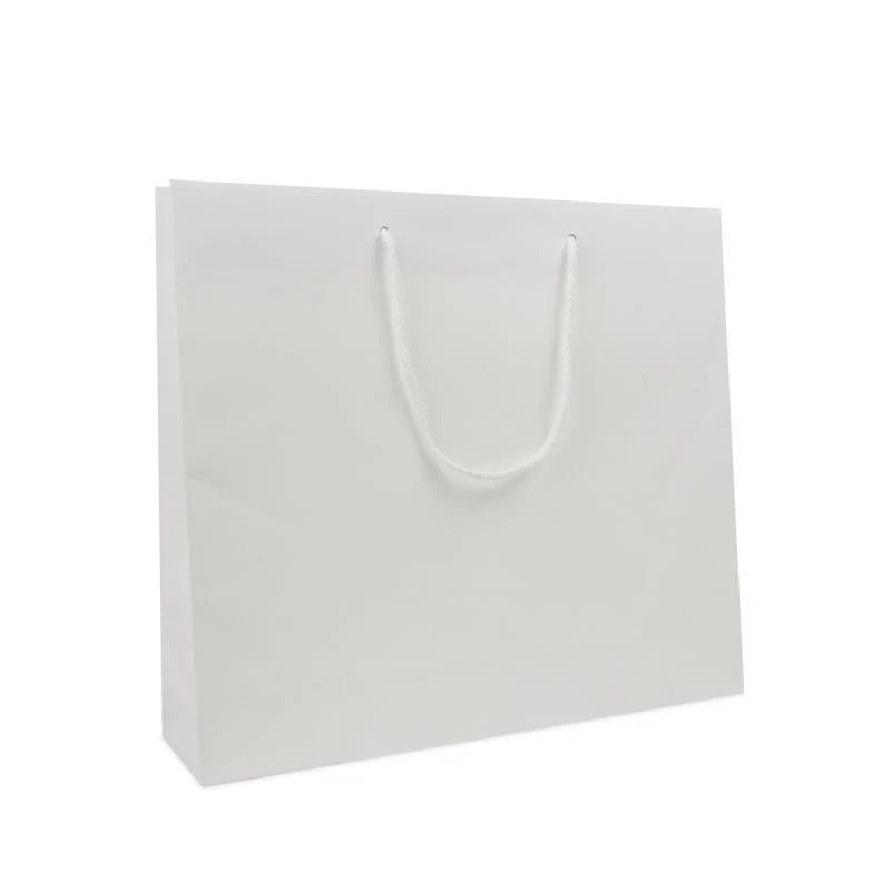 Papperskassar Kraft 40 + 10 x 35 cm Vit (100 st.) [FP-DPK111]