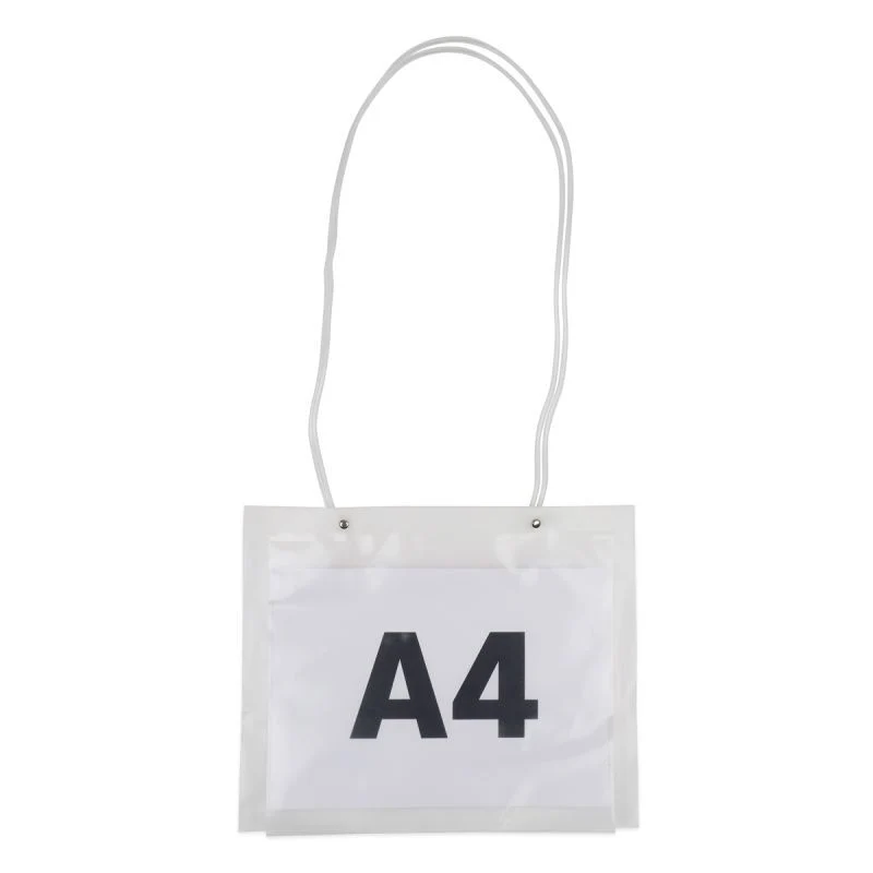Plastkassar med A4-insticksficka 35 x 28 cm Semi-transparent (100 st.) [FP-DQC022]