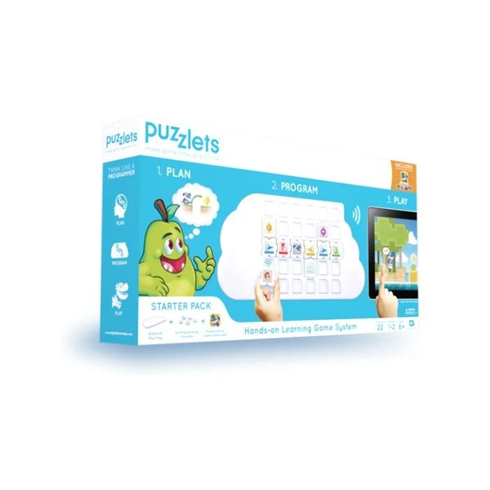 Puzzlets 3-Game Set w/ Play Tray for Grades (K-5)