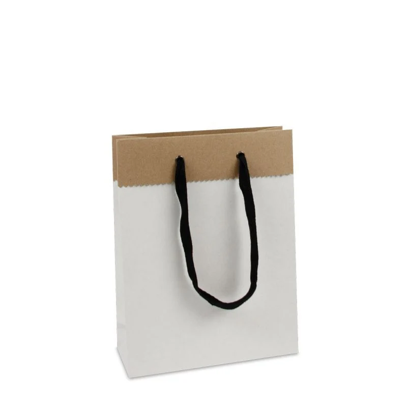 Papperskassar av återvunnet duplexpapper 20 + 8 x 26 cm Vit (100 st.) [FP-DPK084]