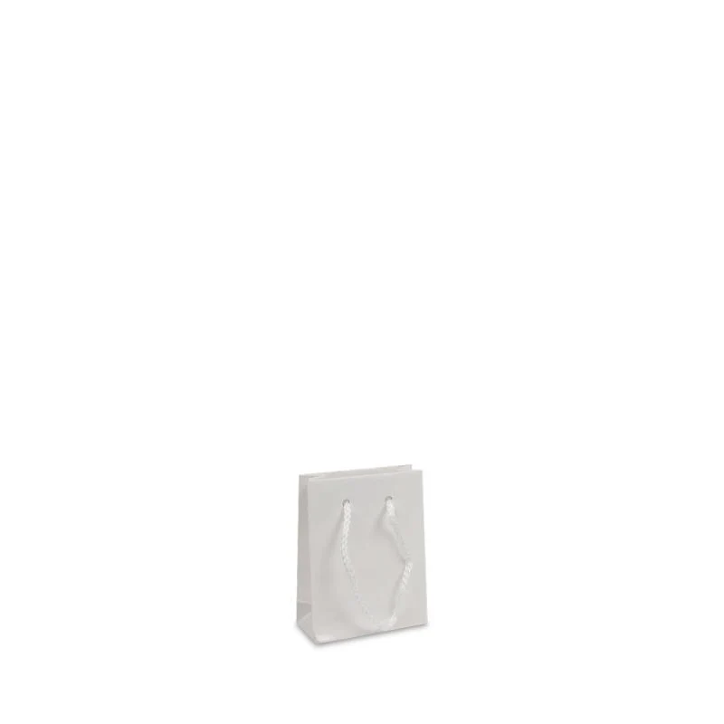 Glansiga Papperskassar 10 + 4,5 x 13 cm Vit (250 st.) [FP-DPK033]