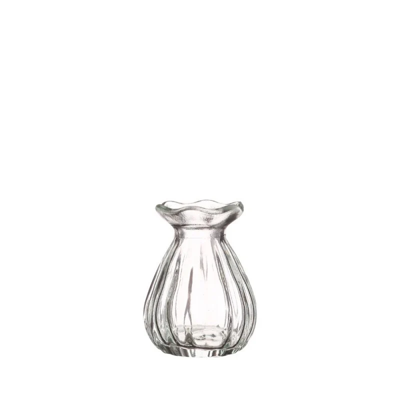 Blomma Vas Ø7 h: 9 cm Transparent (12 st) [IFS-29800]