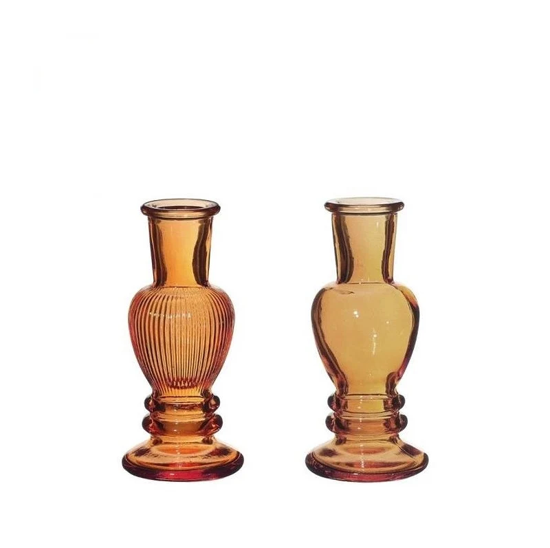 Vas Venedig Bärnsten H: 11,3 x Ø5 cm (12 st) [IFS-29883]