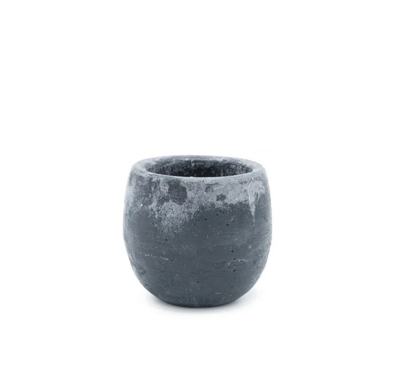 Aromskål light Dark Grå Musk Doft Ø9x8 cm (6 st) [IFS-36218]