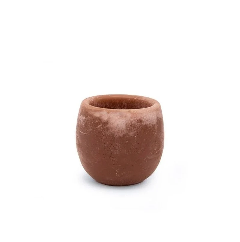 Aromskål light Dark Röd Bärnsten Doft Ø9x8 cm (6 st) [IFS-36219]