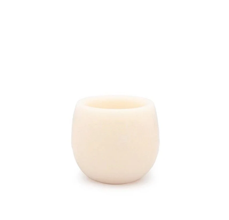 Aromskål Vit Kanel Doft Ø9x8 cm (6 st) [IFS-36211]