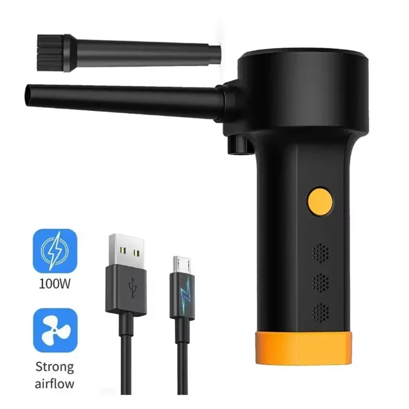 500W Electric Air Duster & Air Pump 2-in-1 — Compressed Air Cleaner for PC, Laptop, Keyboard