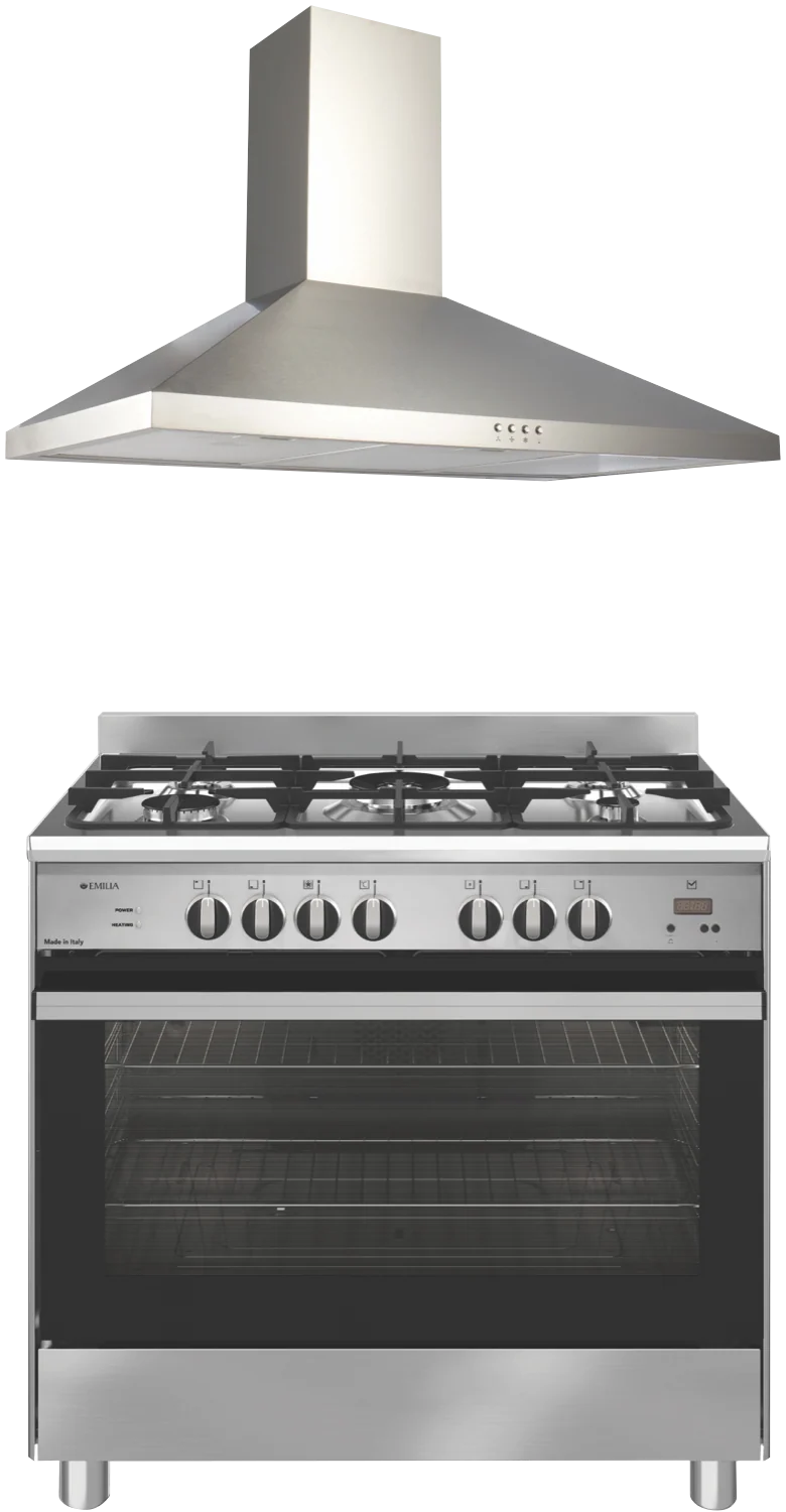 Emilia EM90PKSS Cooking Pack EM965GE + CK90FP