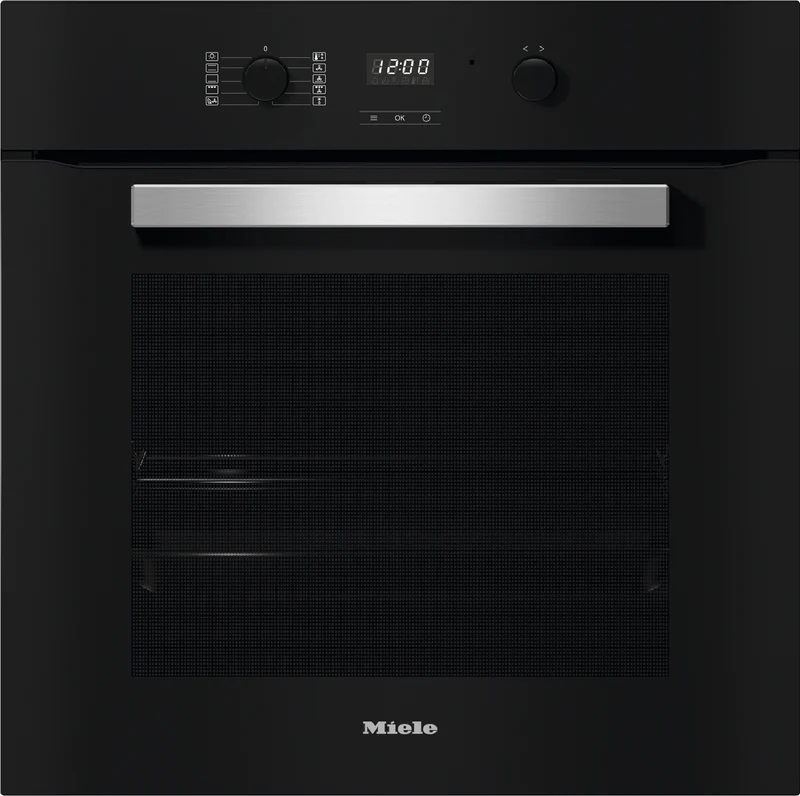 Miele 60cm Pyrolytic Oven 76L Capacity with Rapid Heat-Up Obsidian Black