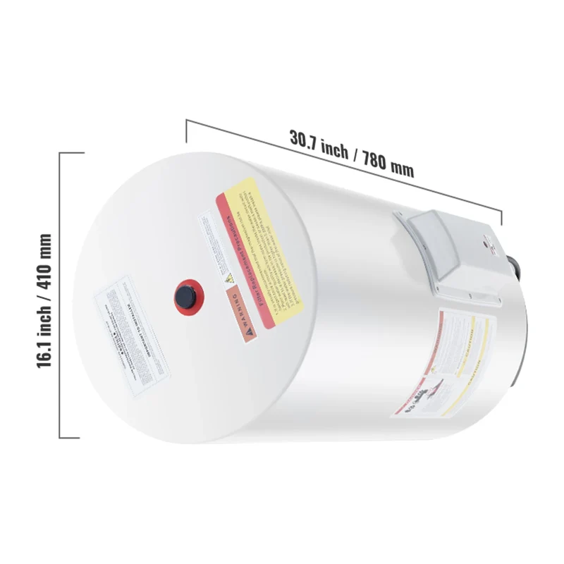 SucceBuy Electric Water Heater 40/70L – LED Display, Knob Control, IPX4, Keep Warm