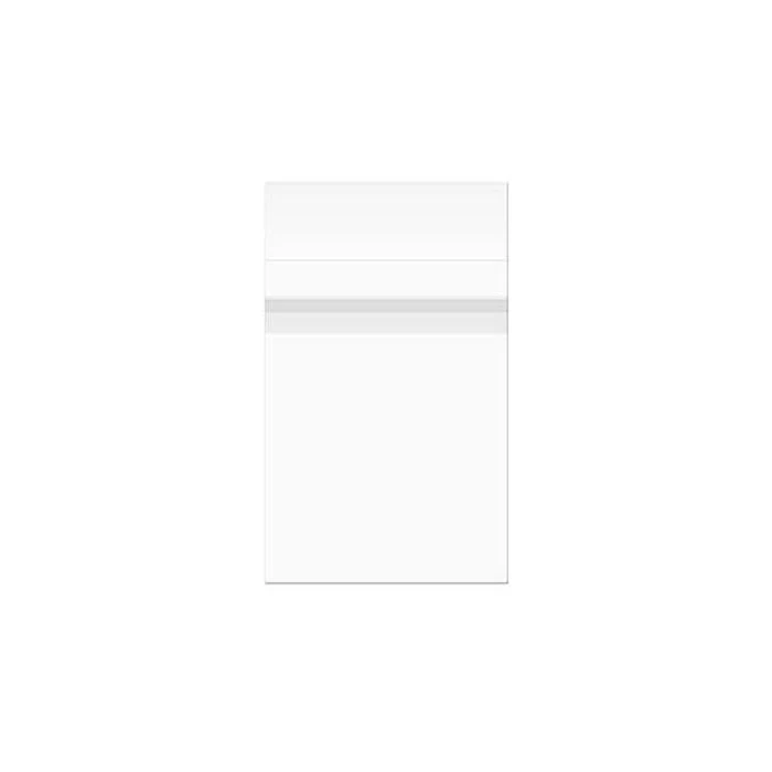 Plastpåsar 24x31,2cm Premium Transparent med Tejpremsa (100 st) [PR9]