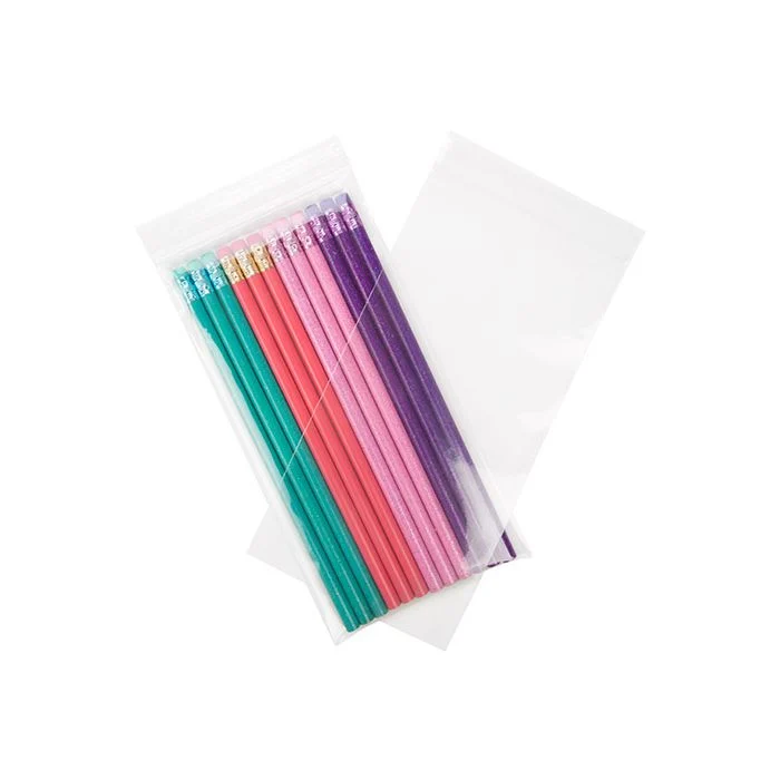 Blixtlåspåsar 10x20,5cm Kristallklart PP 50 mikron (100 st) [ZC48]