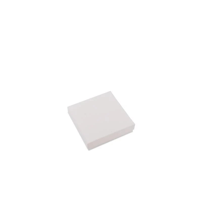 Kraftpresentlådor med lock 12 x 12 x 3 cm Vit (40 st.) [FP-VPL008]