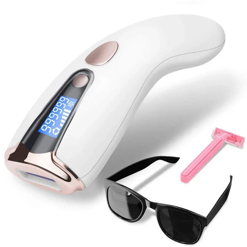 IPL Laser Hair Removal Device With 999 999 Flashes For Skin Rejuvenation & Hair Removal