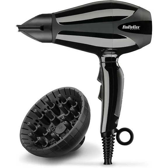 BaByliss Hairdryer 6715DE Compact Pro, Black