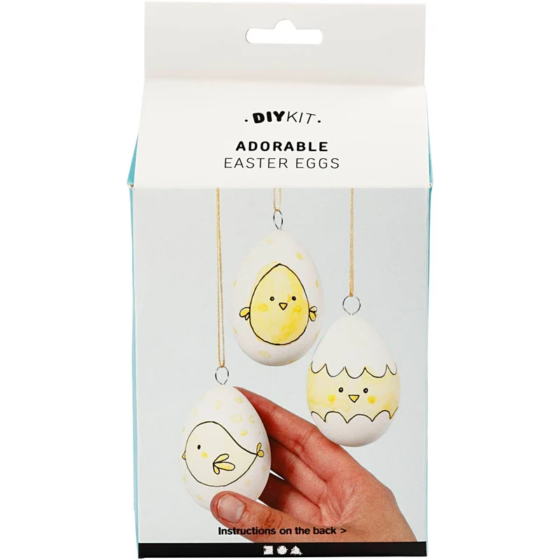 Påskägg, vänner och familj, 18 set/ 1 förp. [HOB-100761]