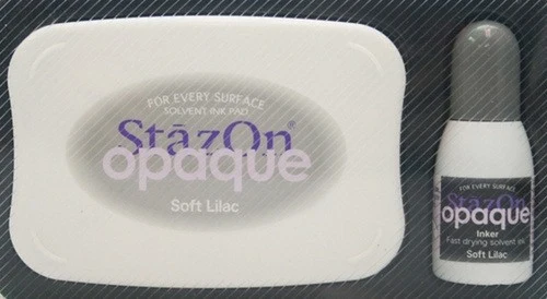 Stämpeldyna Stazon + Påfyllning, Soft lilac (1 st) [SZ-000-107]