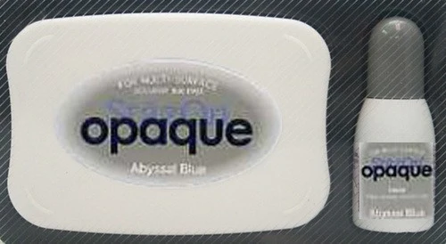 Stämpeldyna Stazon + Påfyllning, Abyssa blue (1 st) [SZ-000-158]