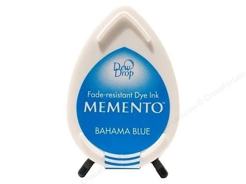 Stämpeldyna Memento Dew drops Bahama blue (1 st) [MD-000-601]