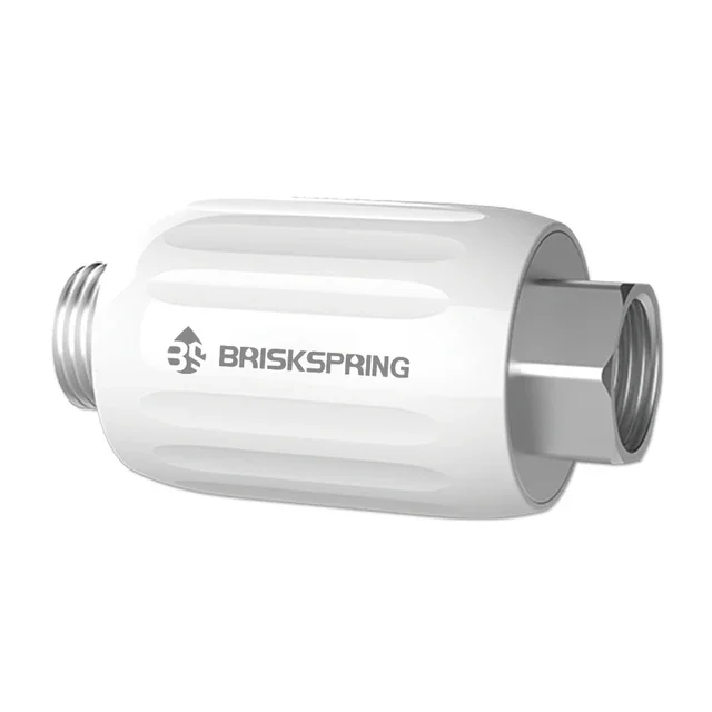 BriskSpring Physical Water Descaler – No Salt, No Chemicals, Anti-Scale & Anti-Rust