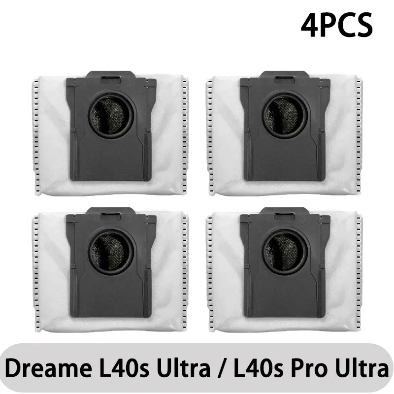 Dreame L40s Ultra / L40s Pro Ultra Replacement Accessories – Brush, Filter, Mop & Dust Bag