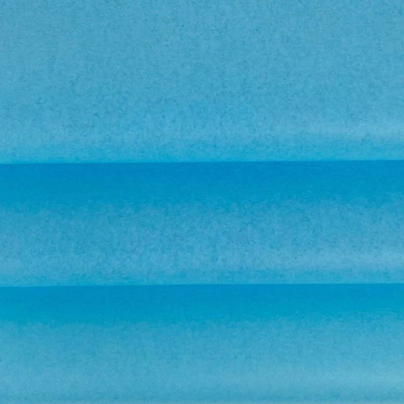 Silkespapper 75 x 50 cm Klar turkos (480 st.) [FP-VLP026]