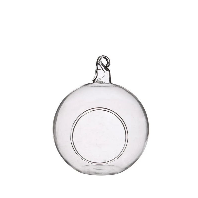 Glaskula för värmeljus Ø 8 cm x 8 cm - 6 st