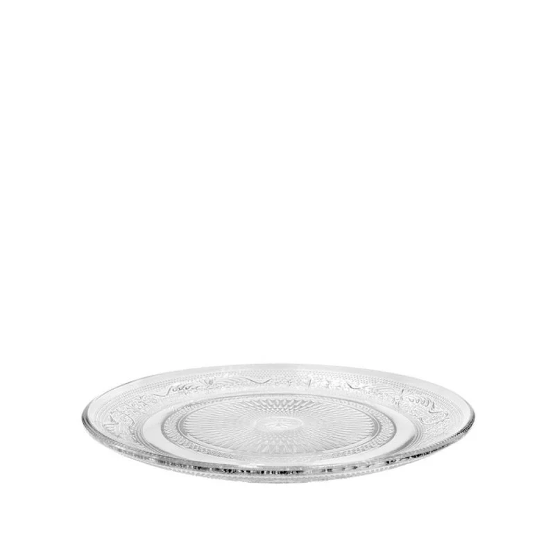 Glasfat Tess Ø 14,5 cm, H. 2 cm, klar - 6 st