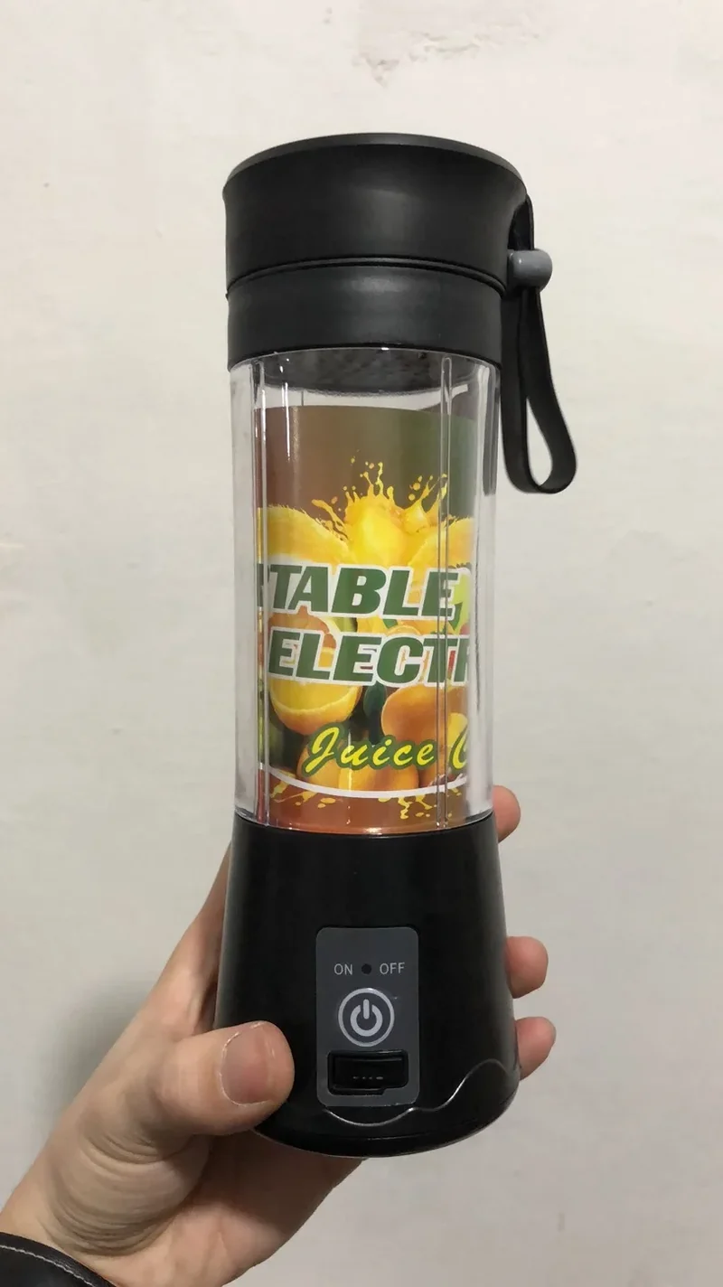 CHUJIN Mini Portable USB Juicer Blender | Smoothie & Milkshake Maker | CE
