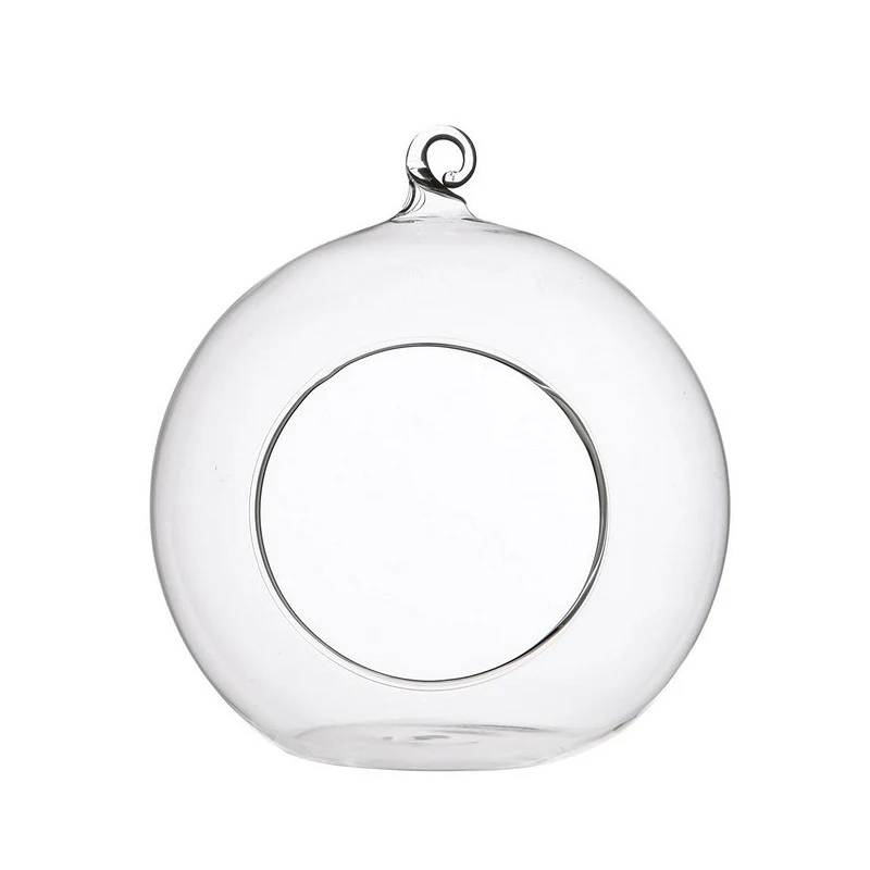 Glaskula för värmeljus Ø 12 cm x 12,5 cm - 4 st