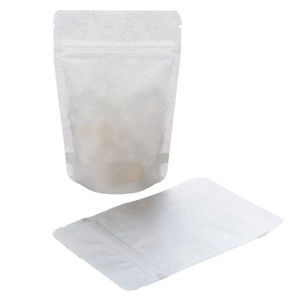 Stå upp påsar Rispapper Silver 17,1x8,9x28,6cm | 340 gram (100 st) [ZBGR4SS]