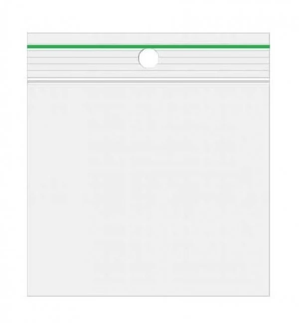 Blixtlåspåsar med häng hål 22x28cm PE 50 mikron Billigt! (1.000 st) [2PEC2228]