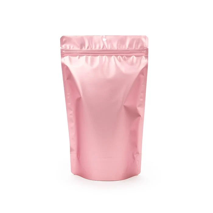 Stå upp påsar Rosa med häng hål 17,1x8,9x28,6cm (100 st) [ZBGM4RG]