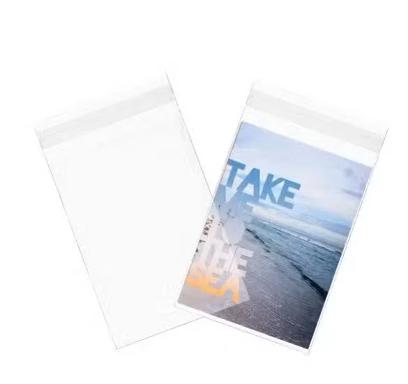 Plastpåsar 12x16cm Transparent med Tejpremsa (100 st) [B4X6XXL]