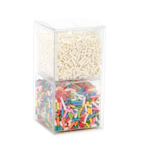 Nästad box, 2 innerboxar + 1 ytterbox, 41 x 41 x 79 mm (25 st) [NBS7]