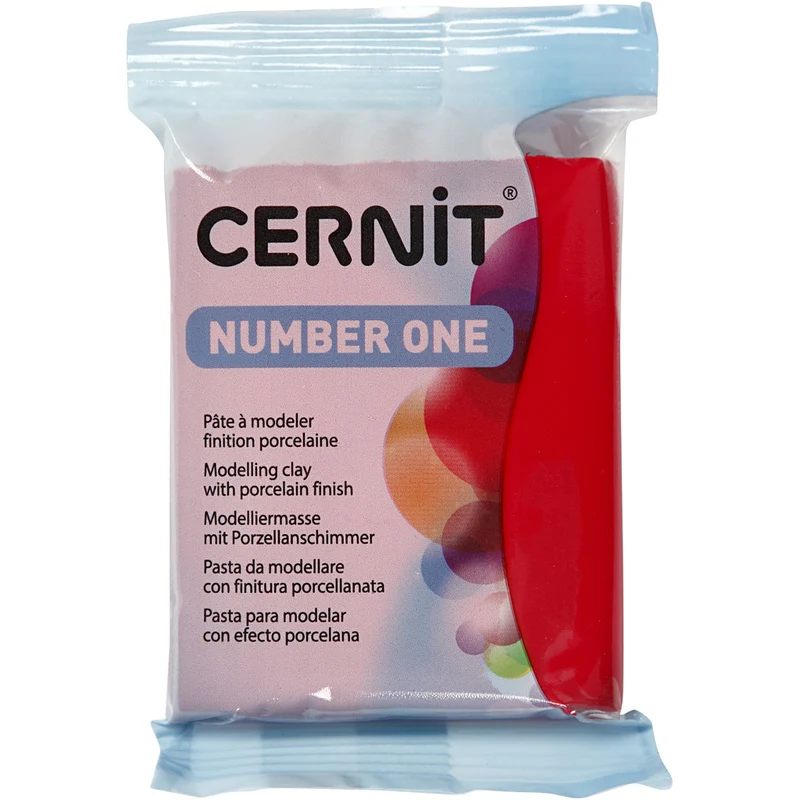 Cernit, christmas red (463), 56 g/ 1 pack [HOB78036]