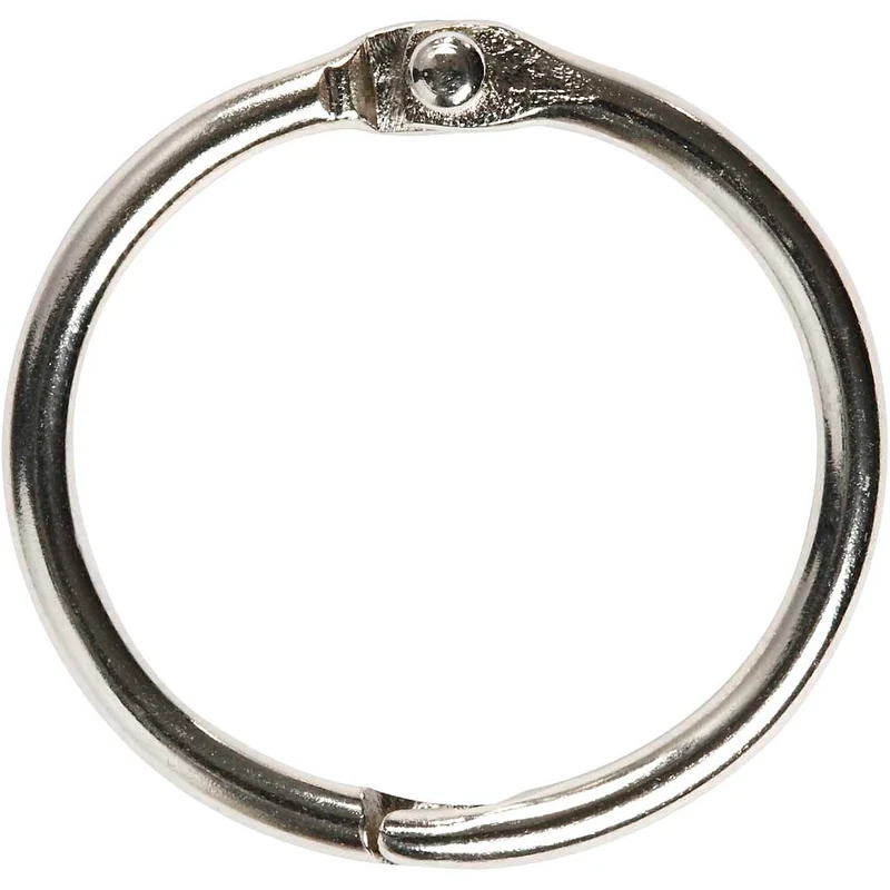 Book Ring, D: 25 mm, thickness 2,7 mm, 10 pc/ 1 pack [HOB51241]